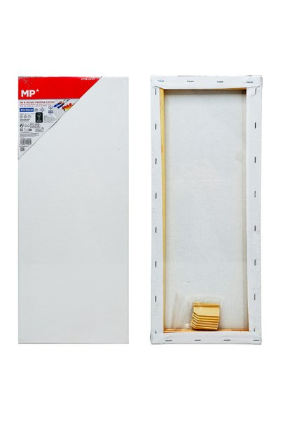 MP καμβάς τελάρο ζωγραφικής PP98-2050, 20x50cm, 280gr/m², λευκός