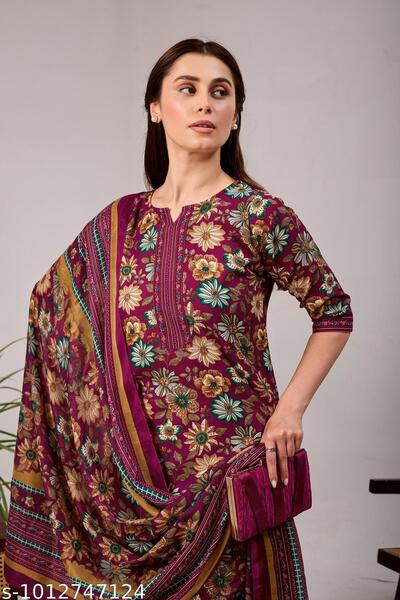 Generic Brand Woman Kurti Pair with Dupatta
