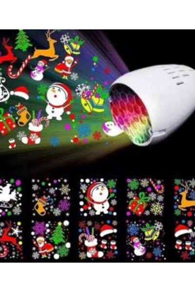 OEM Χριστουγεννιάτικη LED Λάμπα-Προβολέας Ε27 εσωτερικού χώρου 4LEDx1W ZY-2416