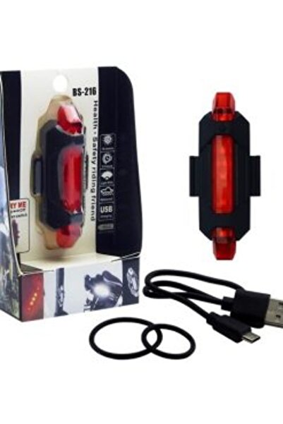OEM Επαναφορτιζόμενο Οπίσθιο Φως Ποδηλάτου 15lm SF032