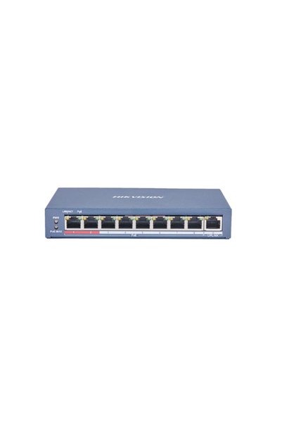 Hikvision Διακόπτης PoE DS-3E0109P-E 8 Θυρών 100Mbps
