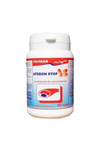Favisan Атером Стоп Фавизан, 40 капсули