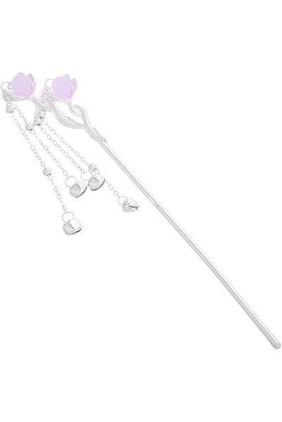 Baluue Hair Stick for Women, Metal Hair Chopsticks with Tassel and Decor, Vin...