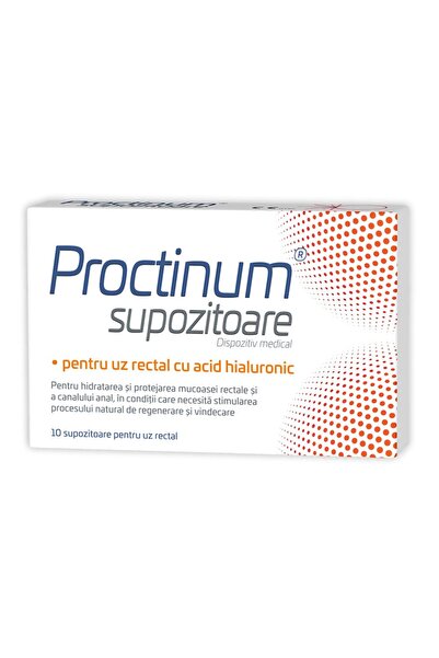 Zdrovit Proctinum, 10 suppositories,