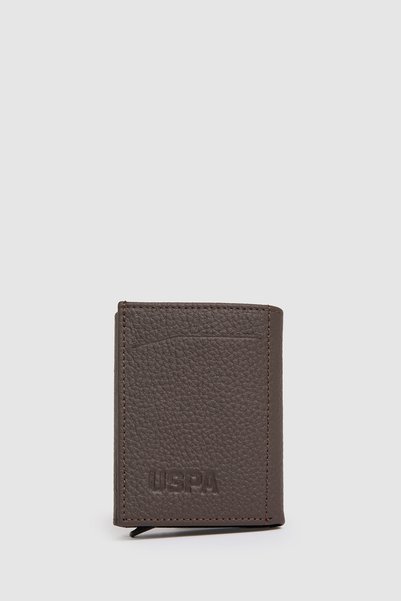U.S. Polo Assn. محفظة رجالية باللون البني 50330565-VR029