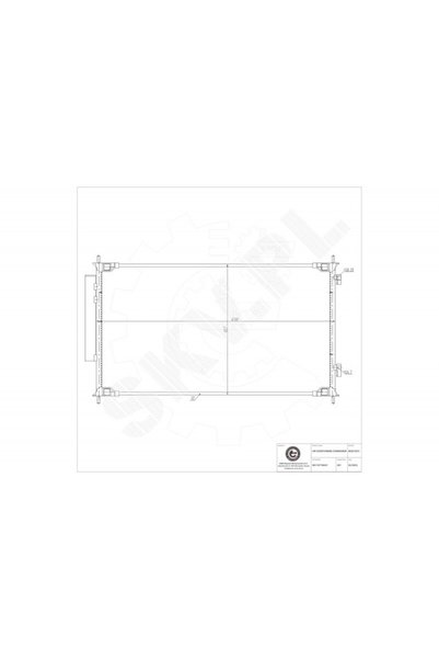 ESEN SKV Radiator climatizare Honda HR-V cu uscător 80110T7WA01