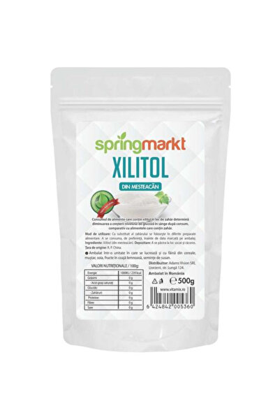 Springmarkt Xilitol din Mesteacan Springmarkt, 500 g