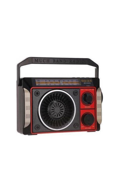 Meier Επιτραπέζιο Ραδιόφωνο MD-9392U Αναλογικό USB AM/FM Επαναφορτιζόμενο Κόκ...