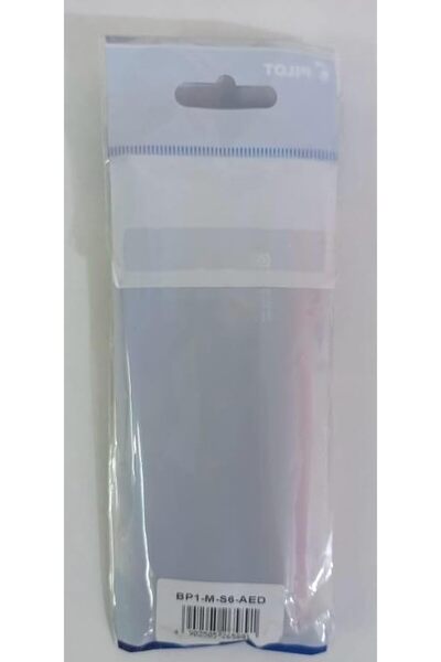 Pilot BP1-M-S6-AED Ball Point Pen 6-Piece Set, 1.0 mm Size, Multicolor