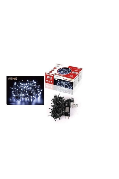 Arrango Λαμπάκια Χριστουγεννιάτικα AN57299 200 LED Ψυχρό Λευκό 10μ Εξωτερικού...