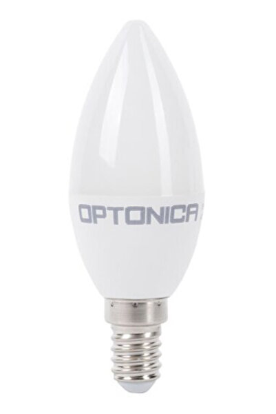 OPTONICA Λάμπα LED τύπου κεριού C37 1430, 8W, 2700K, 710lm, E14