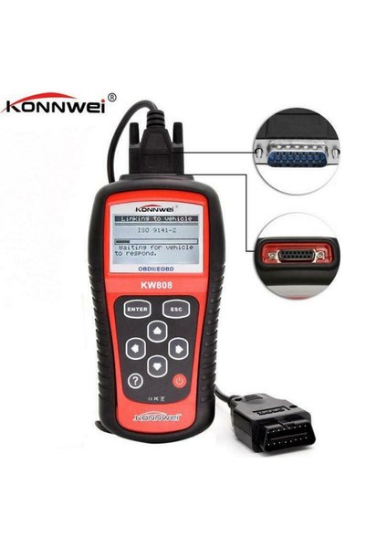 KONNWEİ Διαγνωστικό αυτοκινήτου OBD2 KW808 με καλώδιο