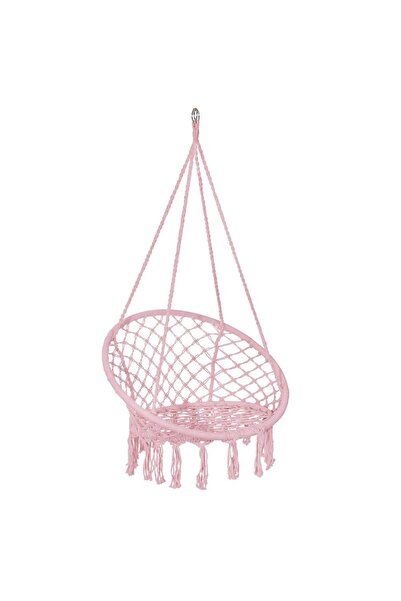MyOfficeShop Hamac suspendat tip scaun, cu franjuri, 60 x 120 cm, capacitate ...