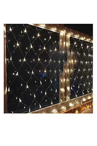 OEM Χριστουγεννιάτικα Λαμπάκια “δίχτυ” 100LED 3m (1.5m*1.5m) Λευκού Ψυχρού Φω...
