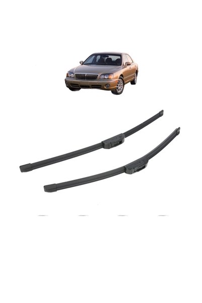 Bosch Set of 2 Wiper Blades HYUNDAI XG Saloon 2000-2005, windscreen, Aerotwin...
