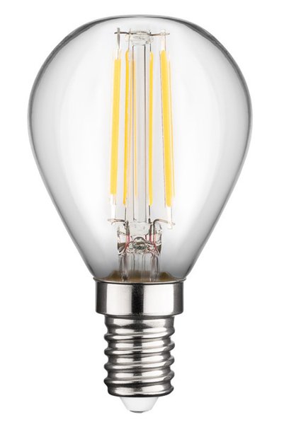 goobay LED λάμπα mini globe 65394, E14, Filament, 4W, 2700K, 470lm