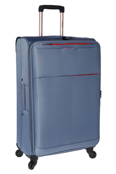 Diplomat Troler Mare Extensibil, 4 Roti, Diplomat, ZC 6040 - 78 cm Albastru