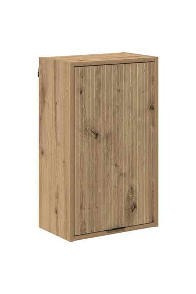vidaxl Dulap de Baie Stejar Artizanal 39 x 23,5 x 65 cm