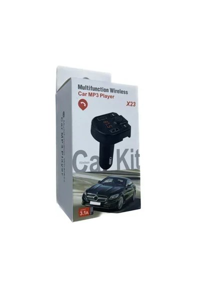 OEM και φορτιστής αυτοκινήτου Car MP3 Player X23 μαύρο FM Transmitter
