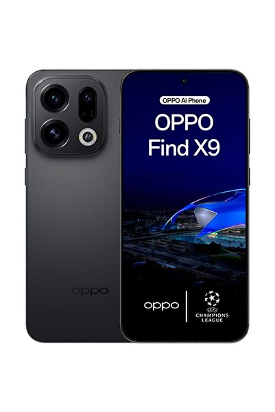OPPO Find X9 Τηλέφωνο, 512GB, 12GB RAM, Διπλή SIM, Αστρικό Μαύρο