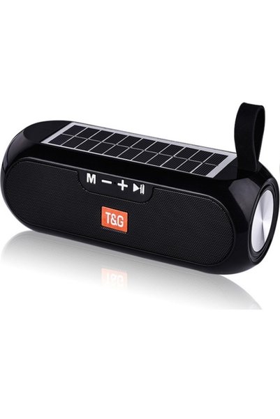T700 Ηχείο Bluetooth T&G TG182 Μαύρο με Ραδιόφωνο και USB Φόρτιση
