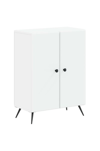 vidaxl Dulap de Depozitare pentru Baie BREDA Alb 59,5 x 31 x 80 cm