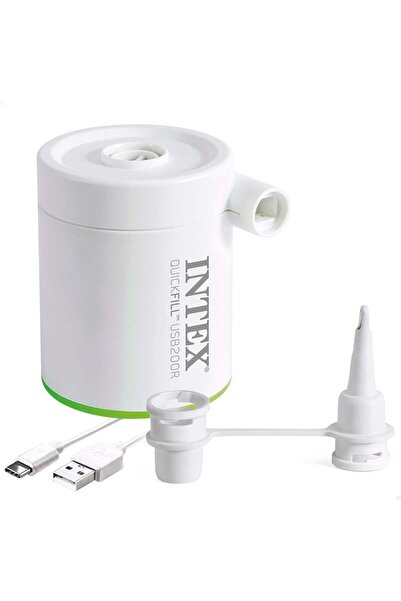 Intex Pompă electrică 66637 QuickFill USB200R, umflare și dezumflare, 200 L/m...