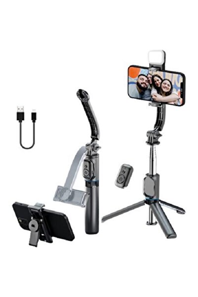 AWEI Selfie Stick Bluetooth X49 Μαύρο Τρίποδο για Κινητά