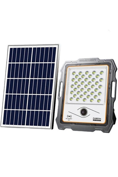 Mjuka Ηλιακός Προβολέας 100W με Κάμερα CCTV & WiFi, Αυτόνομος MJ-DW901