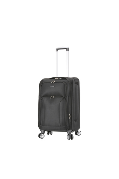 Madisson Troler Mediu Extensibil 66x40x26 cm, Poliester, Cifru, Madisson,SW66...