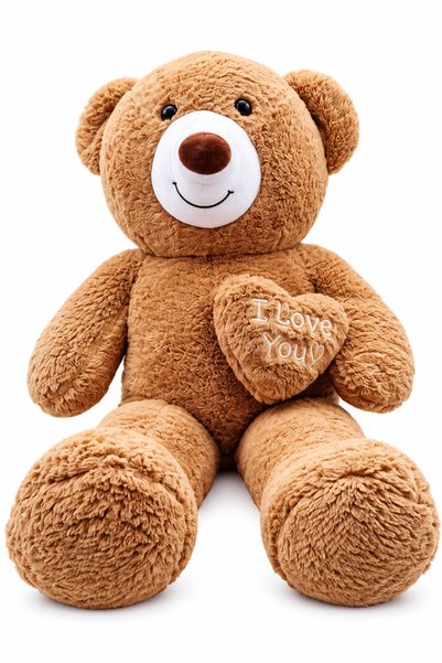 craftivio 90 cm Large Plush Teddy Bear - Cute Teddy Bear with I Love You Hear...