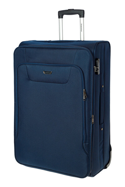 Diplomat Troler Mare Extensibil 71x46x31 cm, Poliester, Cifru, 2 Roți, ZC 980...
