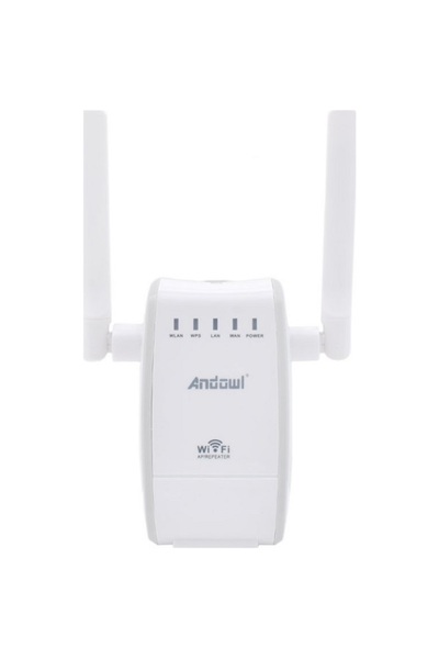 Andowl WiFi Extender 300Mbps 2.4GHz με 2 Ethernet Θύρες Q-A225