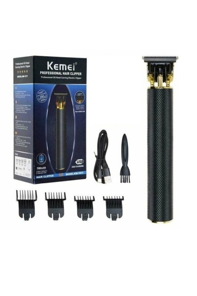 Kemei Ξυριστική Κουρευτική Μηχανή KM-1971C για Μαλλιά, Γένια & Σώμα, Μπαταρίας