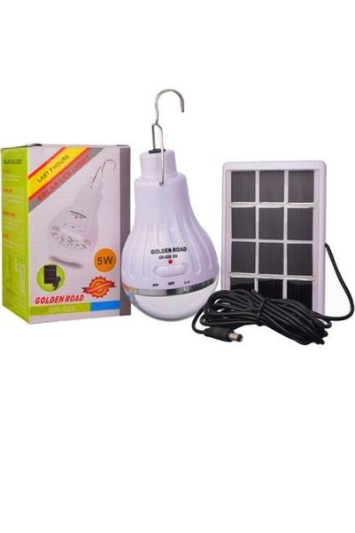 OEM Ηλιακό Φωτιστικό 10W Λευκό με 20 SMD LED και Μπαταρία GR028
