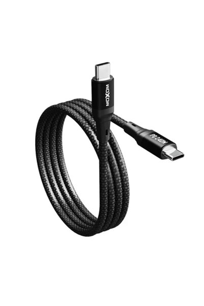 OEM Καλώδιο Type-C to Type-C 240W Moxom MX-CB158 σε μαύρο χρώμα