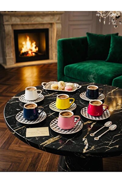 ACAR Premium 6-Person Coffee Cup Set 90 ml