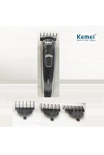 Kemei Κουρευτική Μηχανή KM-1420 Μαύρη, Επαναφορτιζόμενη για Μαλλιά/Γένια/Σώμα