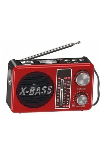 OEM X-Bass USB Bluetooth Mp3 Player με φακό LED AM/FM/SW ραδιόφωνο FM 3 ζωνών...