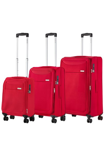 CarryOn Set de trolere extensibile, 1 geantă de cabină și 2 bagaje de cală, p...