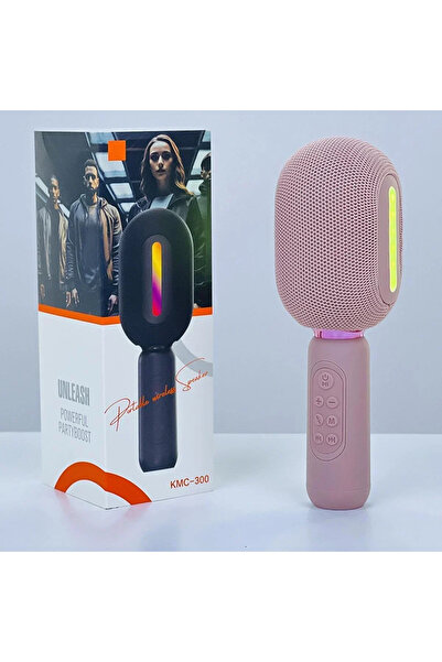 OEM Μικρόφωνο Karaoke ροζ KMC-300