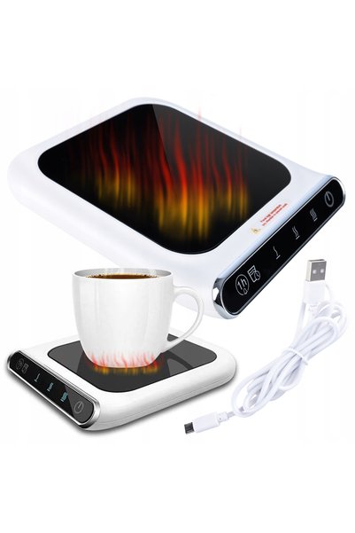 SERSIMO Încălzitor electric pentru cană, pentru cafea și ceai, cu alimentare ...