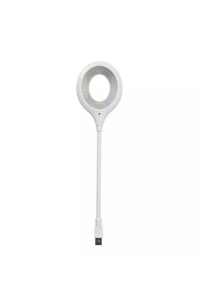 YULMI Lampa Led cu alimentare USB, Comenzi vocale, Flexibila, Portabila, Alba, ©