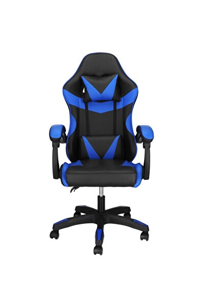 MyOfficeShop Scaun de birou pentru gaming, ergonomic, cu suport lombar și tet...