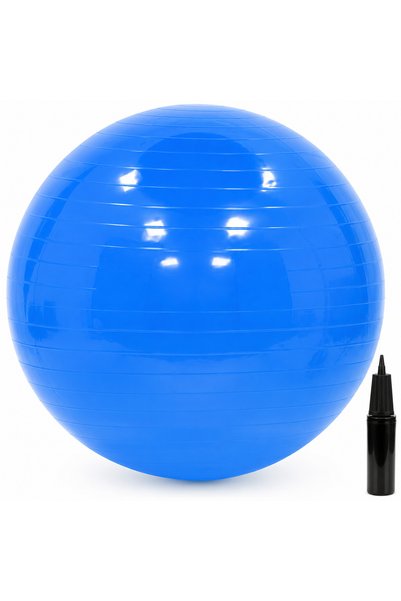 MyOfficeShop Minge fitness 75 cm, antiderapantă, cu pompă inclusă, maxim 150 ...