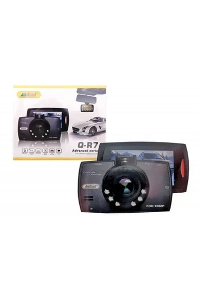 Andowl Κάμερα DVR αυτοκινήτου με οθόνη 2.7″ για παρμπρίζ με βεντούζα Q-R7 σε ...