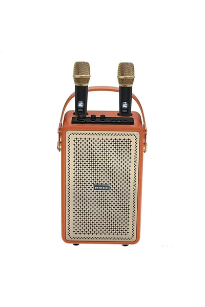 OEM Ασύρματο φορητό ηχείο Bluetooth Karaoke με 2 μικρόφωνα CMiK MK-4203 σε πο...
