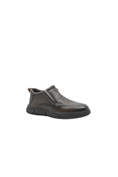 OTTER Ghete casual pentru bărbați, maro, din piele, cu design ergonomic OTR6105M