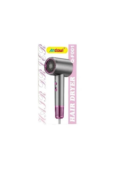 Andowl Πιστολάκι μαλλιών - Hair Dryer Q-F001 ανθρακί