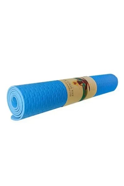 OEM Στρώμα γυμναστικής Yoga/Pilates 61x183 εκ. 7mm μπλε 232210